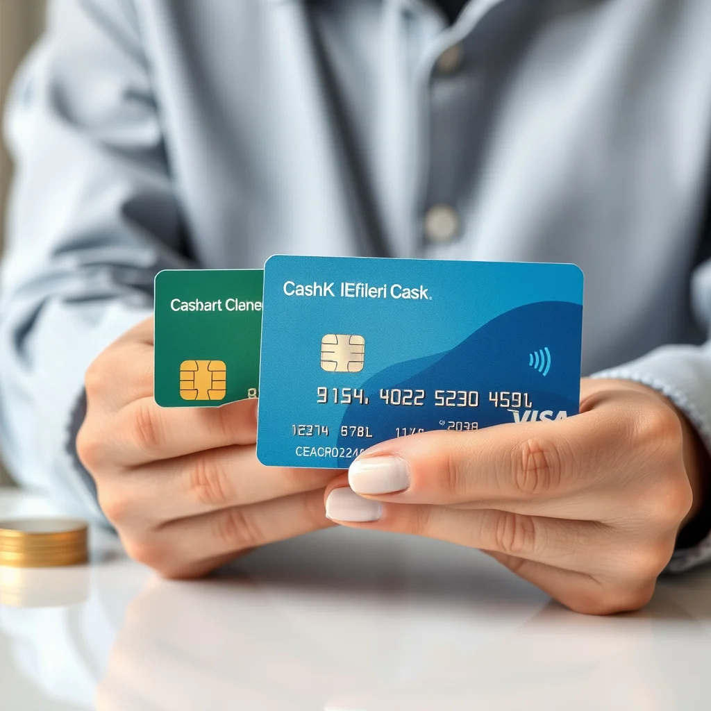 Ilustración de Comparativa de tarjetas cashba